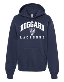  Hoggard Lacrosse White Logo Navy Hoodie - Orders due Monday, November 20, 2023
